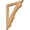 Ekena Millwork Balboa Traditional Smooth Bracket, Western Red Cedar, 3 1/2"W x 38"D x 46"H BKT04X38X46BOA01SWR - alternate 1